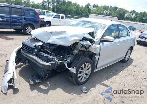 2013 Volkswagen Jetta 2.5L Se из США, поврежденный, VIN 3VWDX7AJ1DM215013